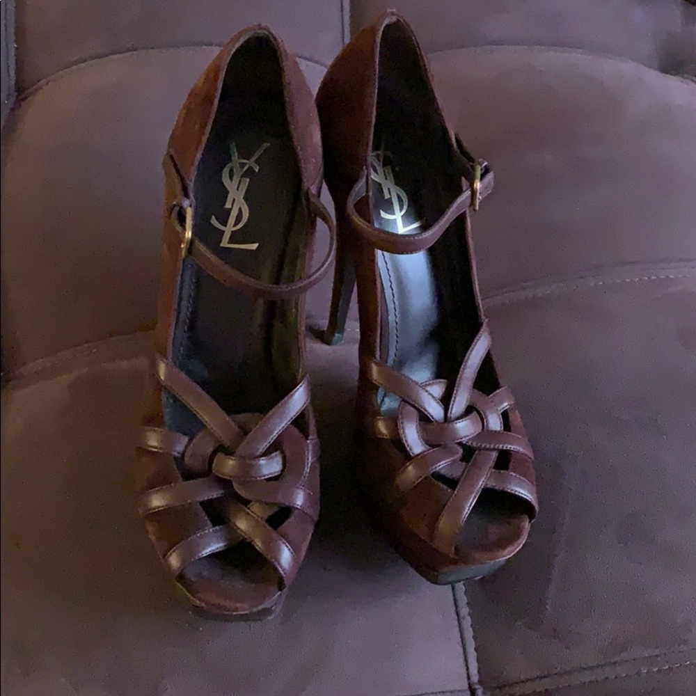 YSL heels size 39 tribute heel